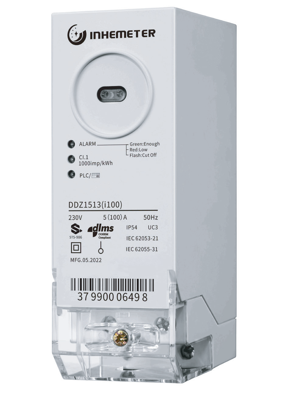 i100 Single phase Split Smart Prepayment Meter (Class 1) - Image 2